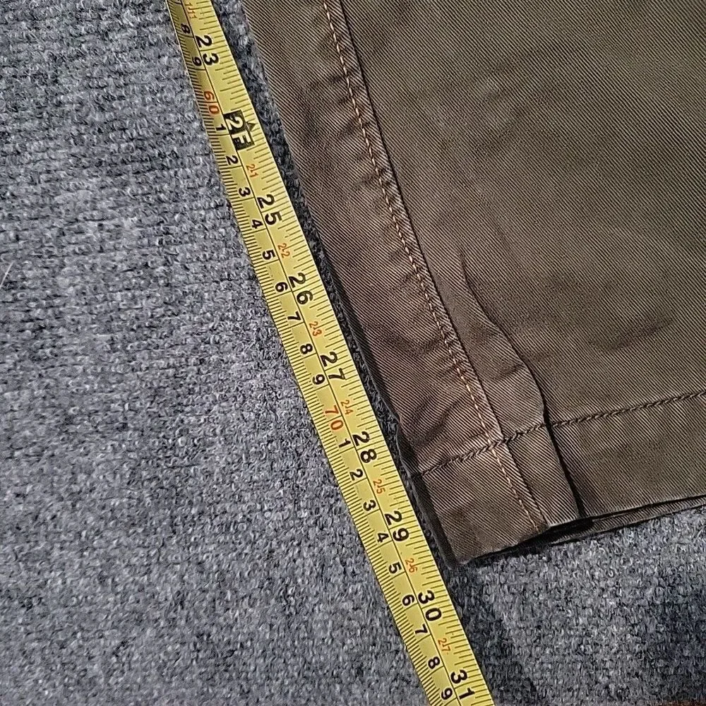 Timberland Pants Mens 42 x 30 Olive 100% Cotton Straight Leg Relaxed Fit